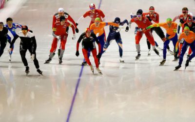 Schaatsen van alle schaatstoppers